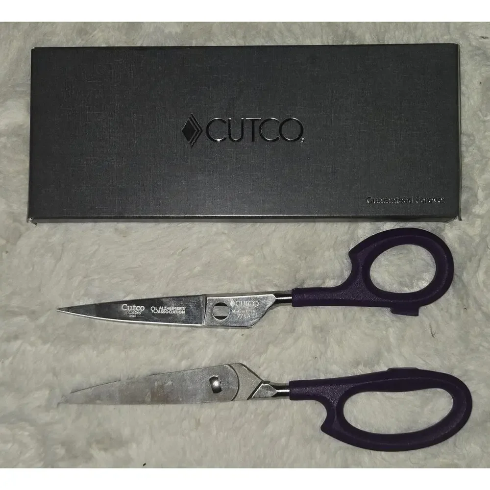 Cutco PURPLE Super Shears -Scissors Limited Engraved Edition